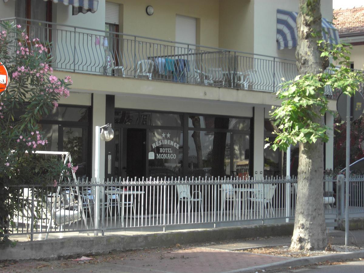 Residence Monaco Appartamenti Римини Экстерьер фото